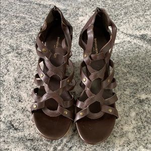 Brown Banana Republic Wedges